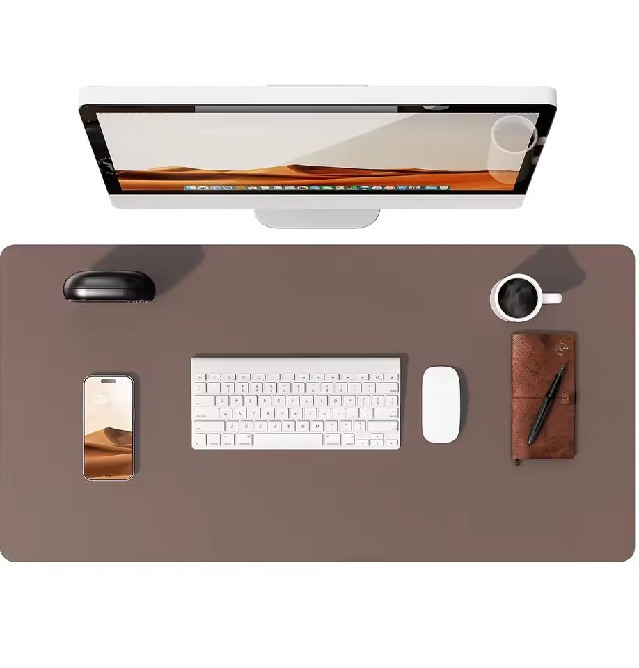 Leather Table Desk Mat Pad